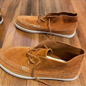 Vans suede surf moccasins